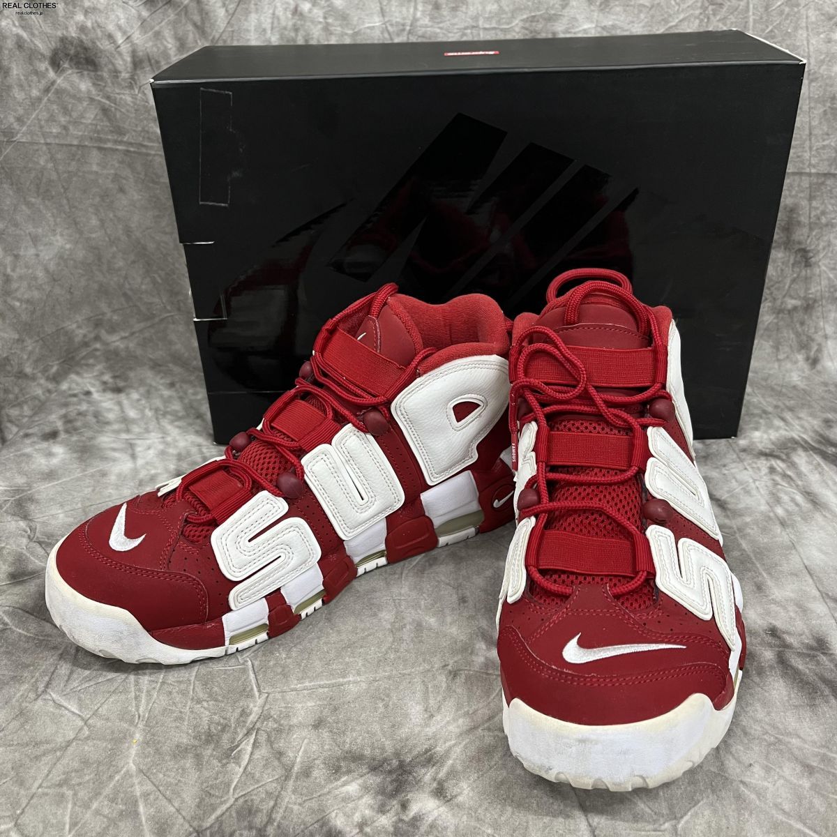 Supreme×NIKE/シュプリーム×ナイキ AIR MORE UPTEMPO/エア モア アップ