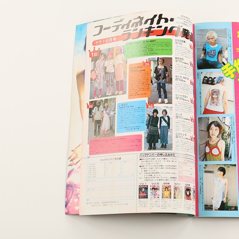 KEROUAC ケラ！1999年2月号　原宿ストリートスナップ KEROUAC ケルアック ケラ! 1999年4月号 古書 y2k Punkgoth