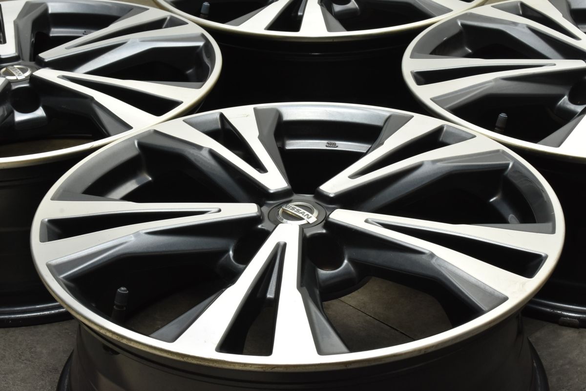 ニッサンT32エクストレイル純正18×7J +45 PCD114.3 4本セット