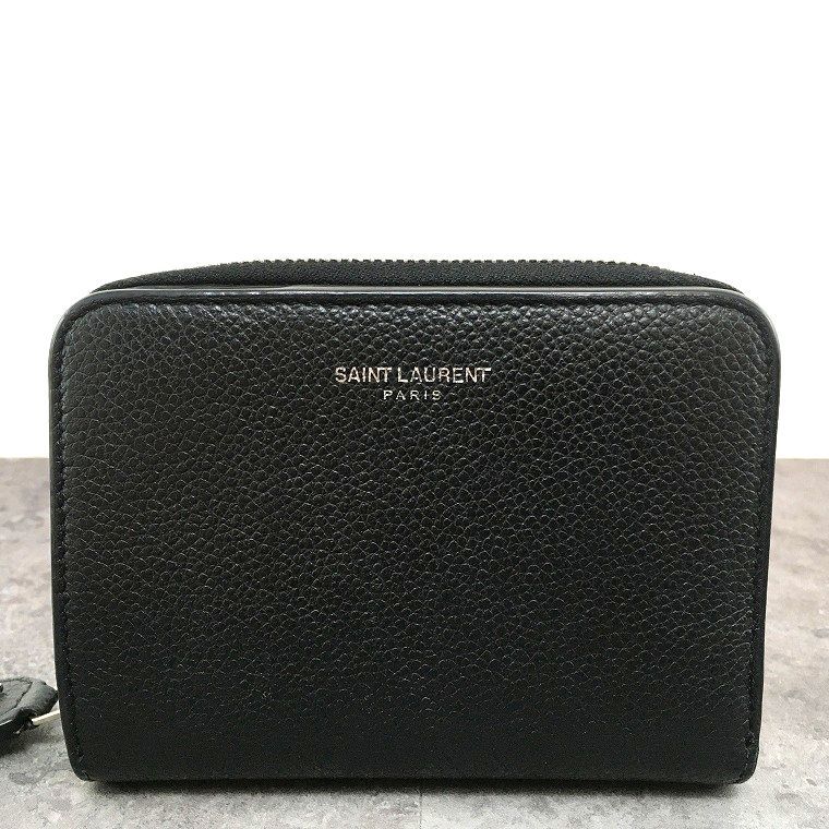 み SAINT LAURENT コンパクトウォレト き 606