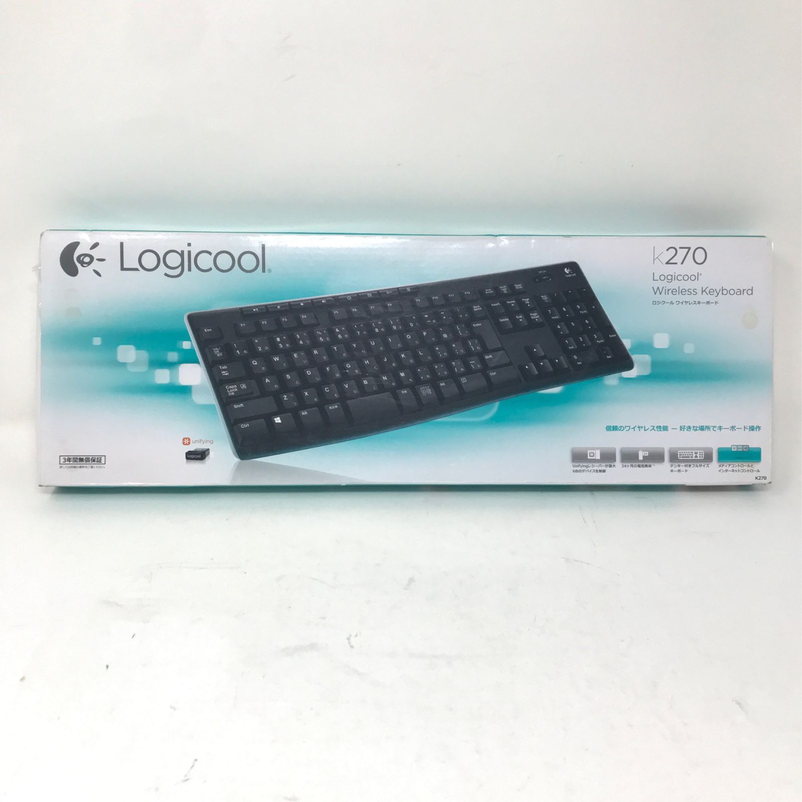 未開封】ロジクール K270 ワイヤレスキーボード Logicool - メルカリ