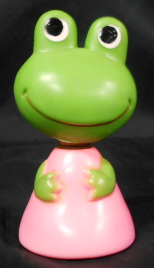 興和 ケロちゃん 首ふり人形 体山型 ピンク