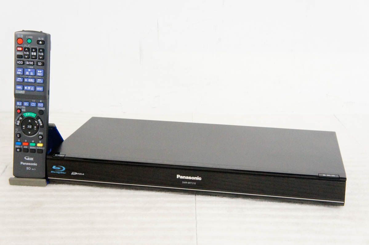 中古】Panasonicパナソニック ハイビジョンブルーレイディスクレコーダー DMR-BRT210-K HDD500GB 3Dディスク対応 -  メルカリ