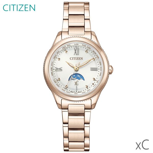 レディース 腕時計 シチズン クロスシー ソーラー 電波 EE1004-57A 正規品 CITIZEN xC daichi collection