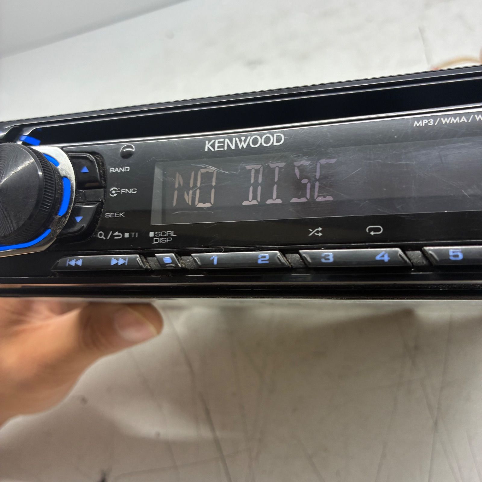 ケンウッド KENWOOD 1DIN U393 カーオーディオ チューナー
