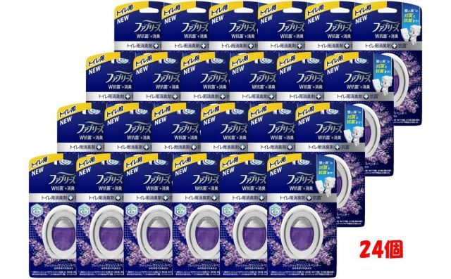 ファブリーズ Ｗ消臭 トイレ用 消臭剤 抗菌 フレッシュ クリーン ラベンダー 6ｍL 日用雑貨 清掃 掃除 抗菌 消臭 消臭剤 トイレ ニオイ まとめ買い P-G