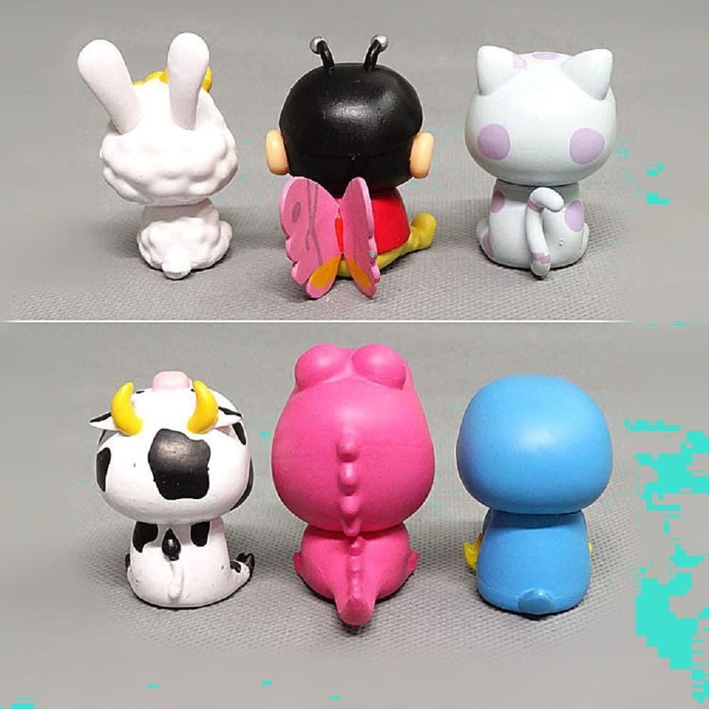 【8点セット】クレヨンしんちゃん　フィギュア　セット　カービィ 即日発送】8体セット クレヨンしんちゃんフィギュア コスプレの
