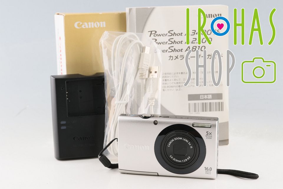Canon Power Shot A3400 IS Digital Camera With Box #58881L3 - メルカリ