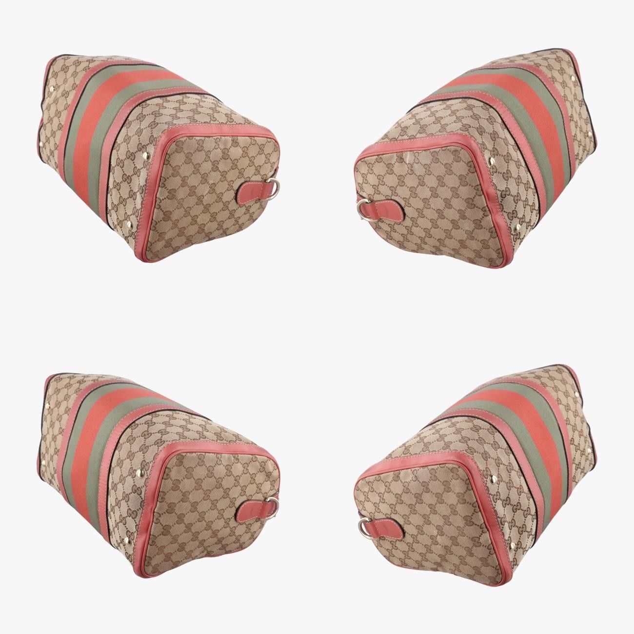 グッチGucciシェリーライン ベージュ×マルチ