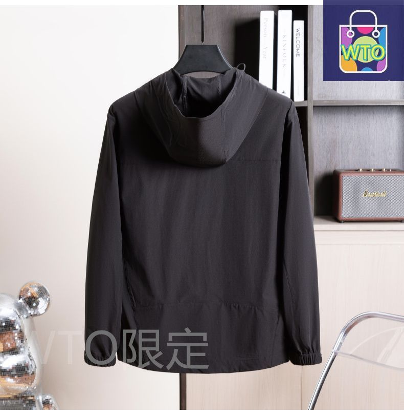  HH ヘリーハンセンの紫外線防止アウトドア透気性連帽日焼け止めジャケット 夏用の薄手のカップル日焼け止め服です WTO輸入1 Tシャツ アパレル キャラクターグッズ