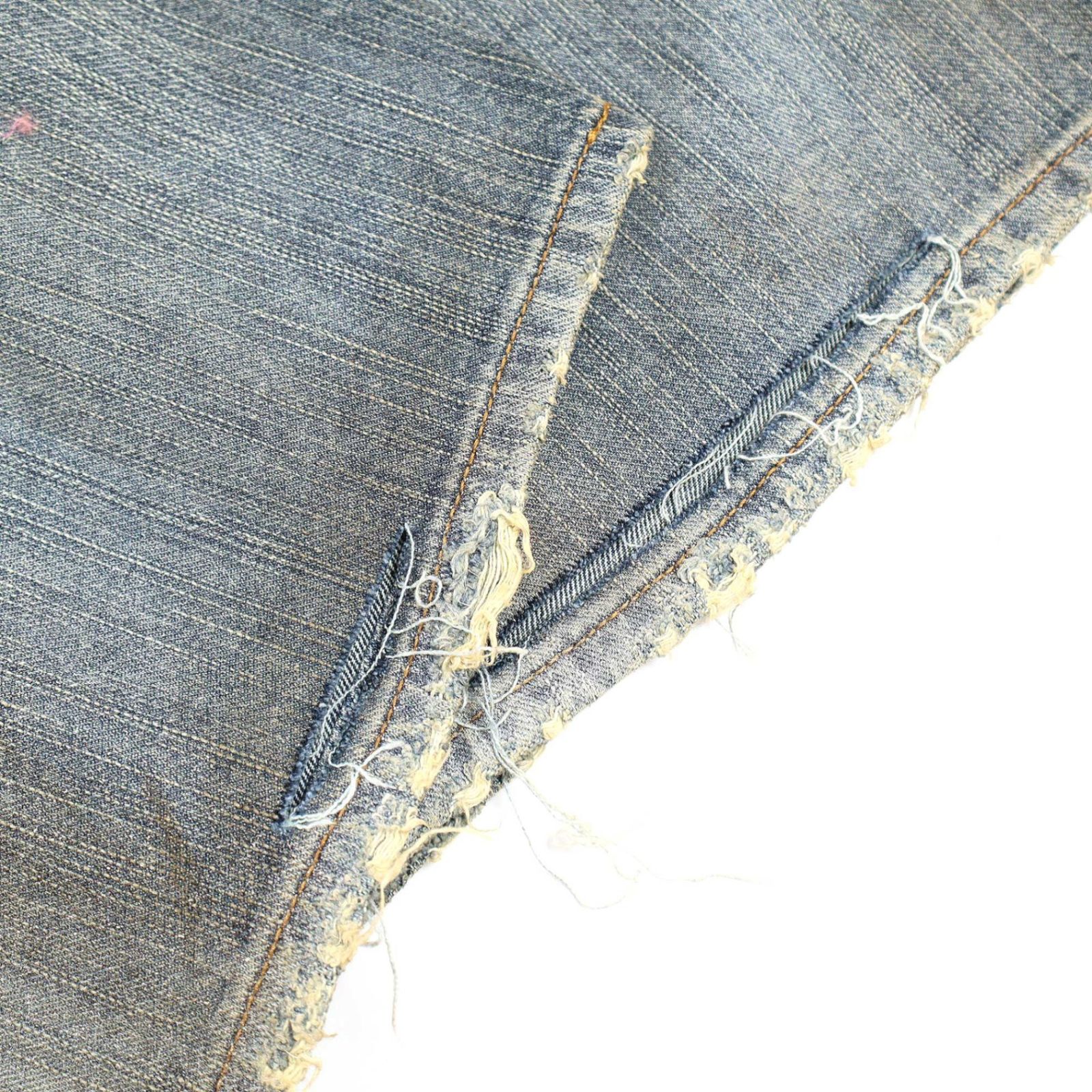 BALENCIAGA バレンシアガ Y2K Stretched Knee Baggy Jean トライバル 