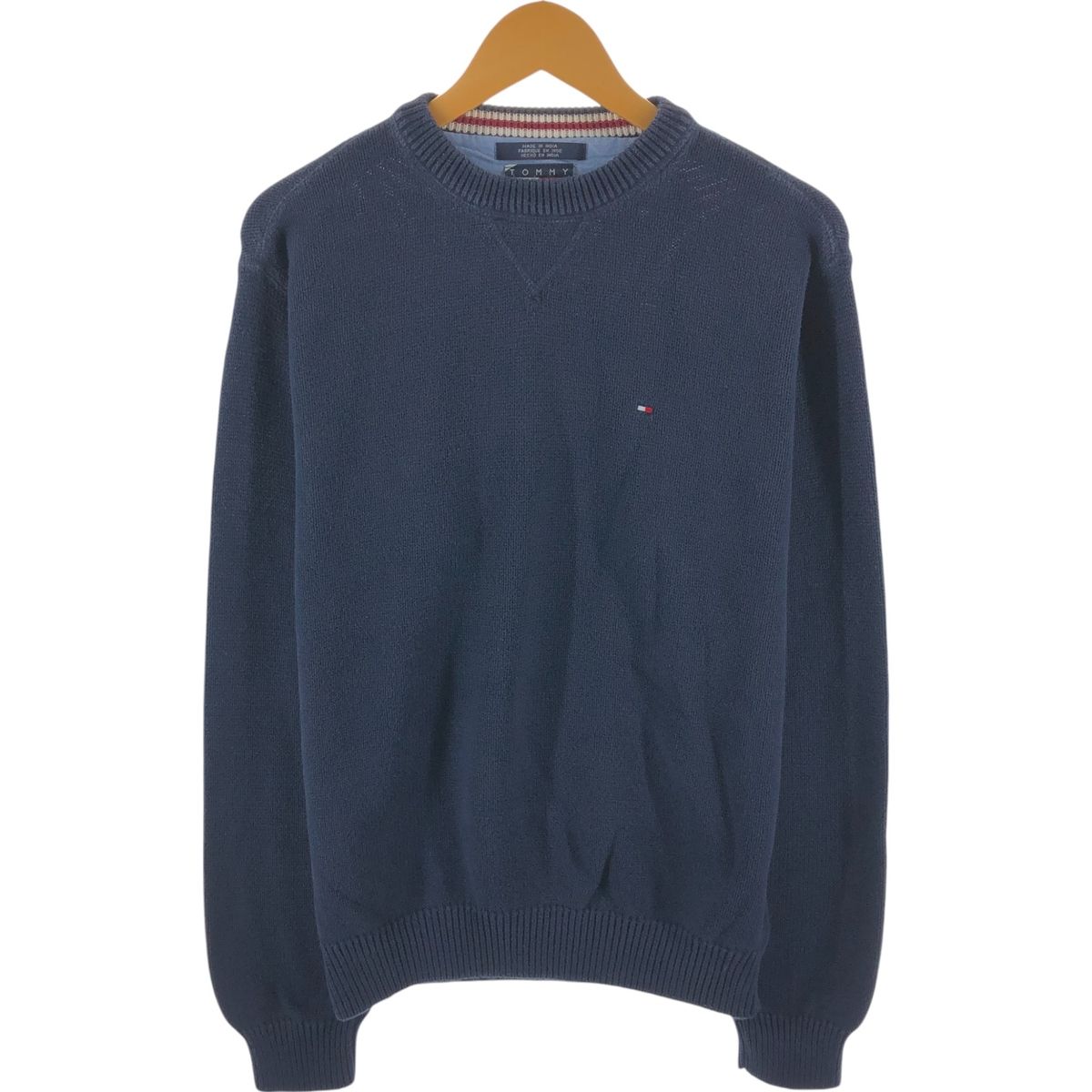 古着 90年代 トミーヒルフィガー TOMMY HILFIGER コットンニット 