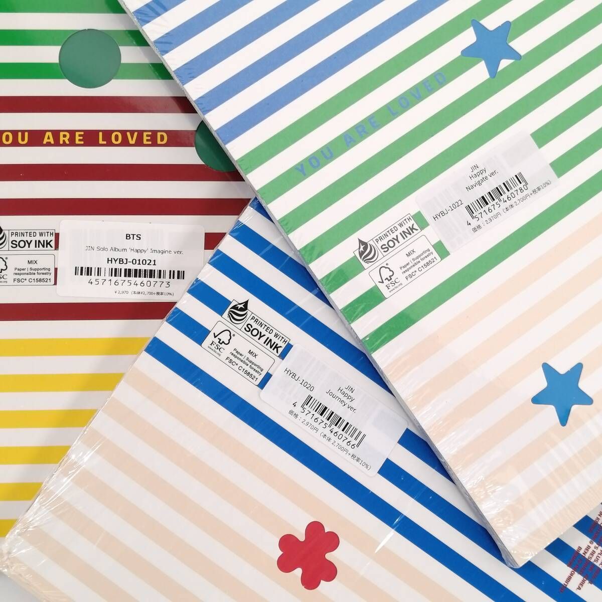 BTS JIN happy アルバム 新品 未開封 10セット 30枚