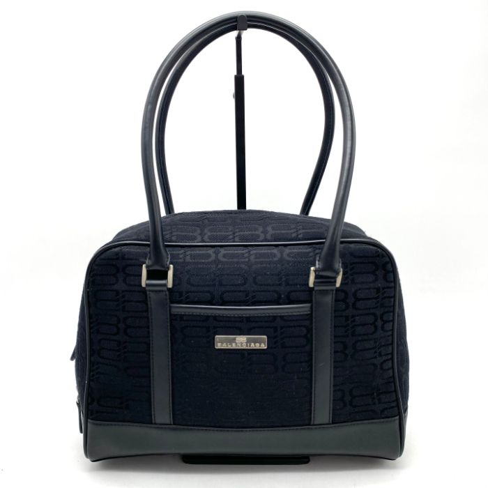 BALENCIAGA バレンシアガ シグネチャー キャンバス ハンド バッグ eH0685A