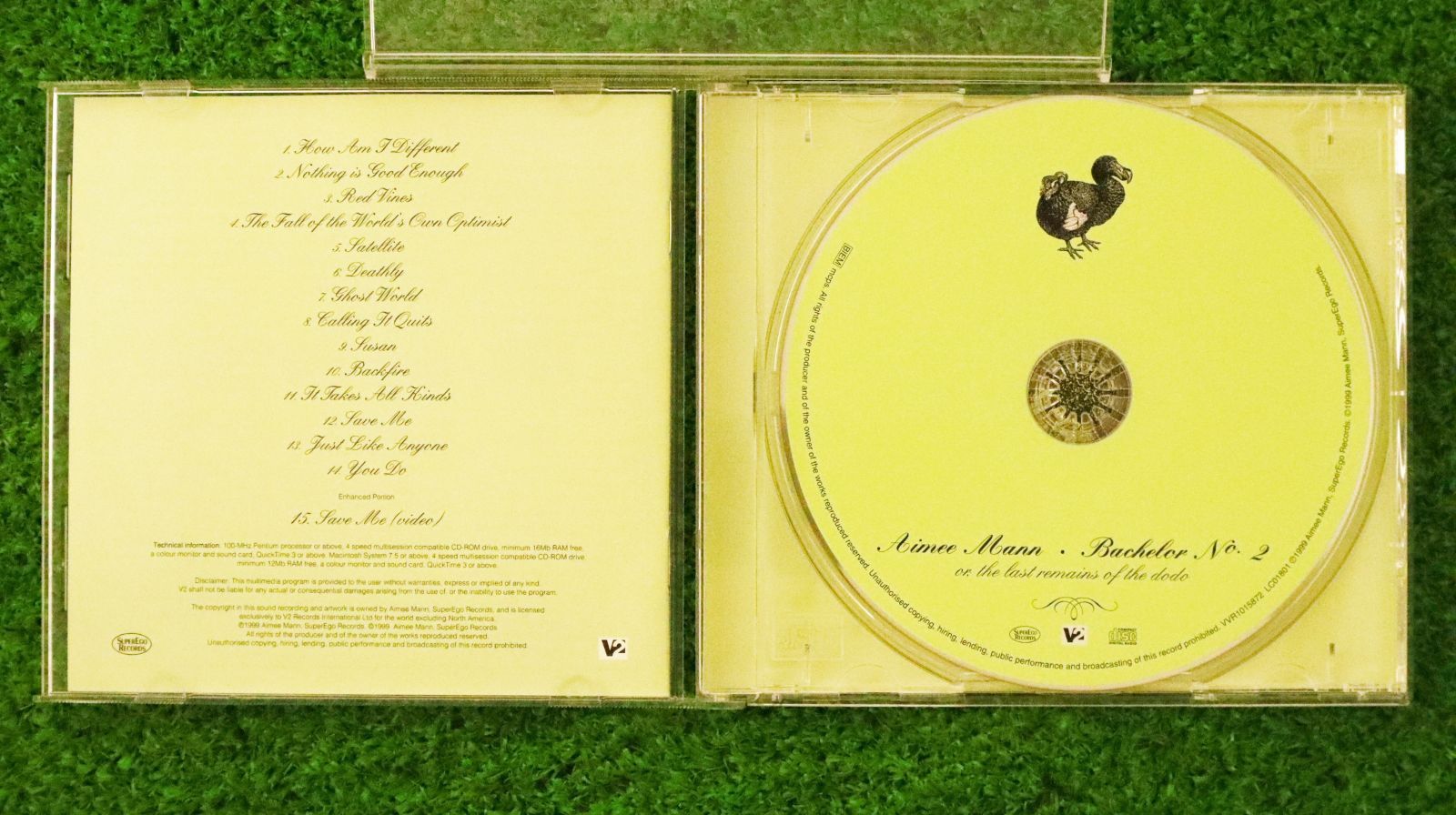 輸入盤CD☆エイミー・マン/Aimee Mann□ Bachelor No.2 Or the