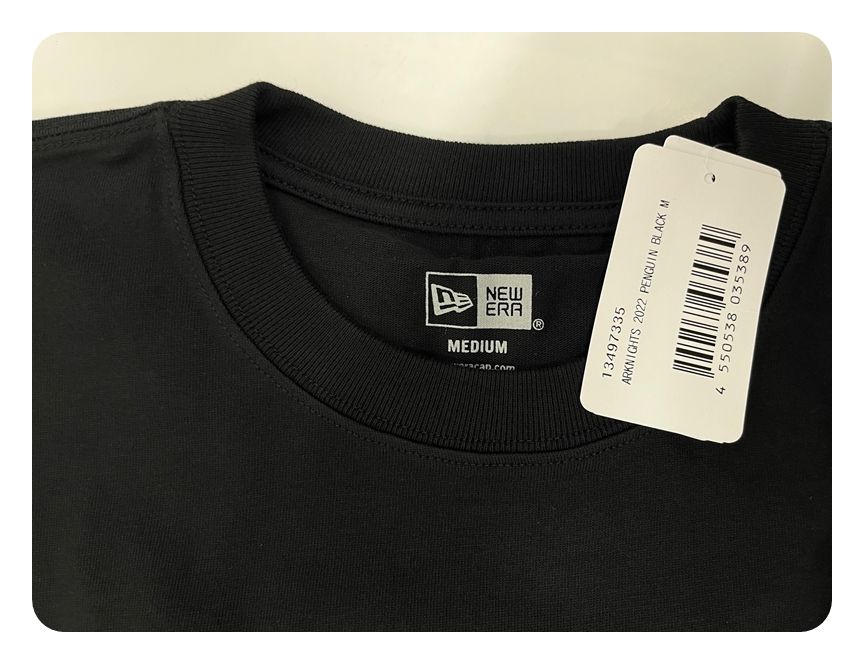 NEWERA×アークナイツコラボ皇帝ペンギン TシャツX Lサイズ 受注生産品 NEW ERA ×アークナイツコラボ 受注生産品 皇帝ペンギン Tシャツ