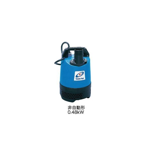 ☆ツルミKTV2-37 ハイスピンポンプ 工事排水用 3.7kw 200V KTV・KTVE型