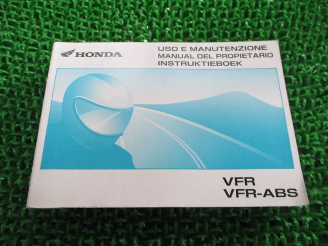 VFR VFRABS 取扱説明書 ホンダ 正規 中古 バイク 整備書 配線図有り VFR800 MCW 伊西蘭語版 rN 車検 整備情報