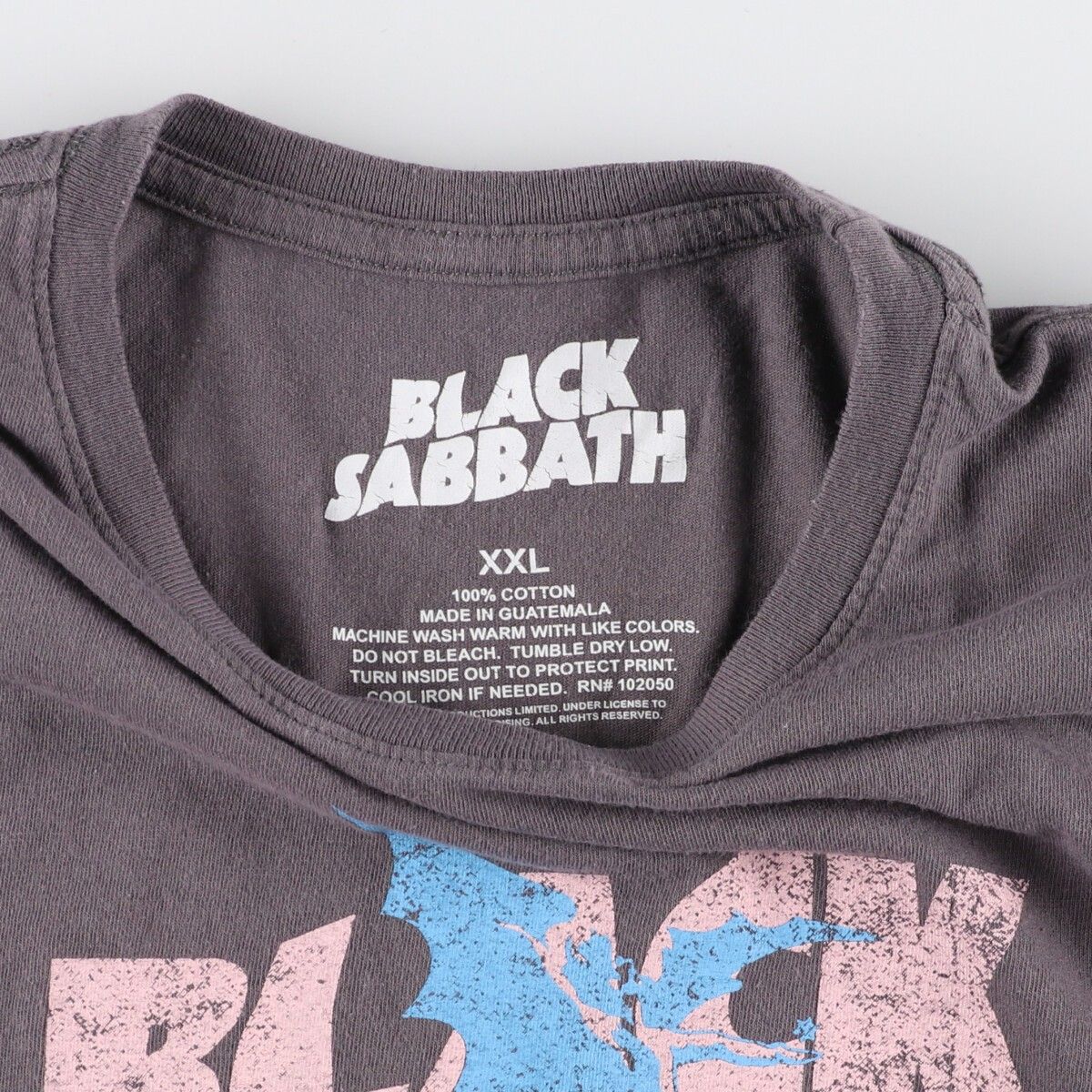 古着 UNKNOWN BLACK SABBATH ブラックサバス バンドTシャツ バンT