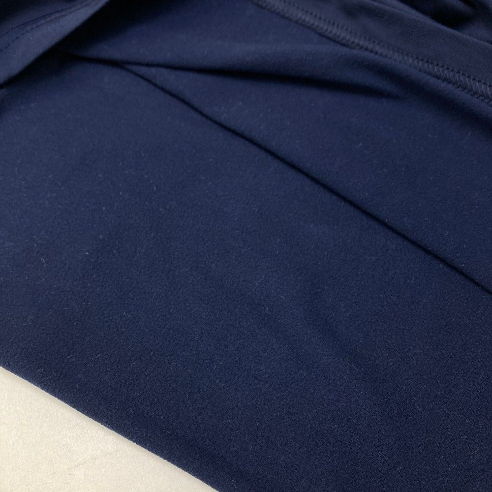 サイズ：S RLX ラルフローレン  裏起毛 ハーフジップ 長袖Tシャツ  ネイビー系 [240101472826] ゴルフウェア メンズ ストスト サイズ：S RLX ラルフローレン 裏起毛 ハーフジップ 長袖Tシャツ