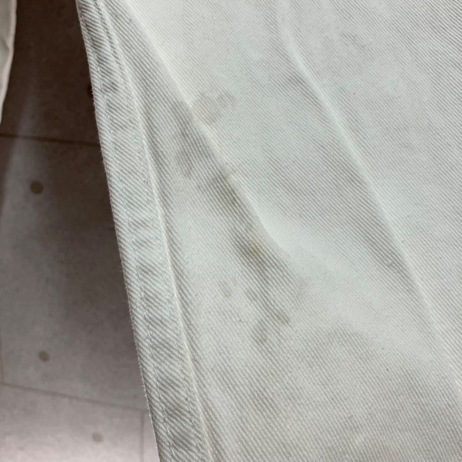 90's SEANJOHN ショーンジョン ホワイト デニム パンツ バギー ワイド