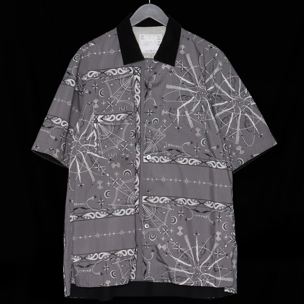 SACAI × DR.WOO 20AW Bandana PRINT SHIRT - メルカリ