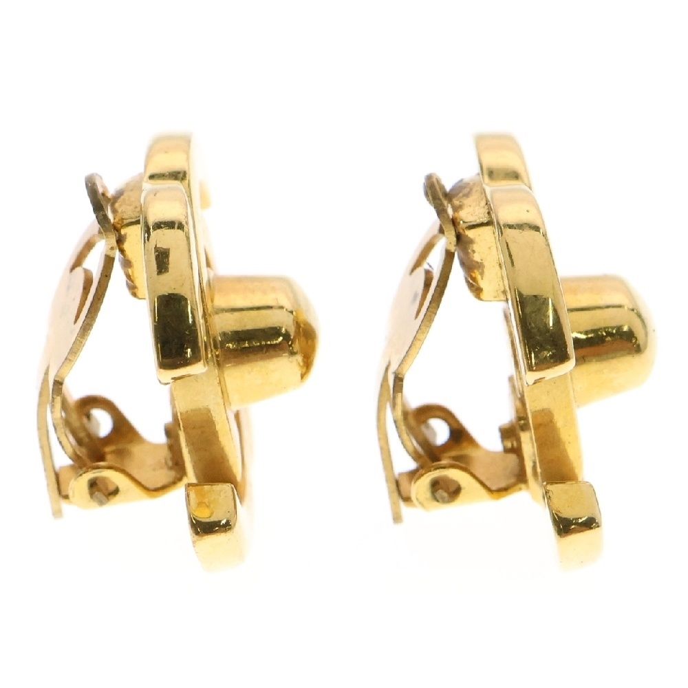 CHANEL (シャネル) ココマーク ターンロック イヤリング GP ゴールド  