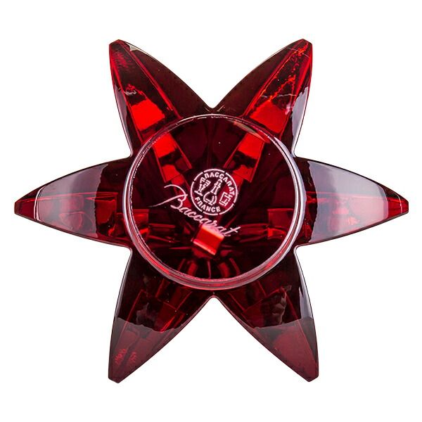 新品】 バカラ Baccaratオーナメント ノエル メリベル ツリー レッド