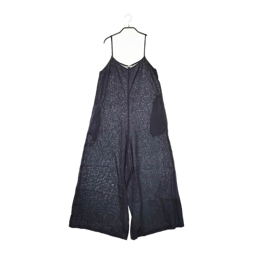 weeksdays ほぼ日 fog linen works リネン サロペット ネイビー レディース ウィークスデイズ 5-0408M♪