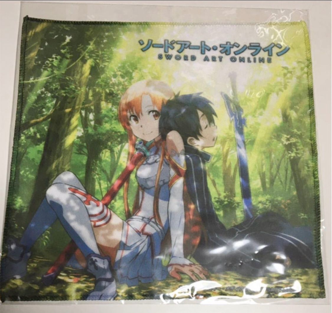 SAO コミケグッズ セット イヤホンジャック パスケース ハンカチ 