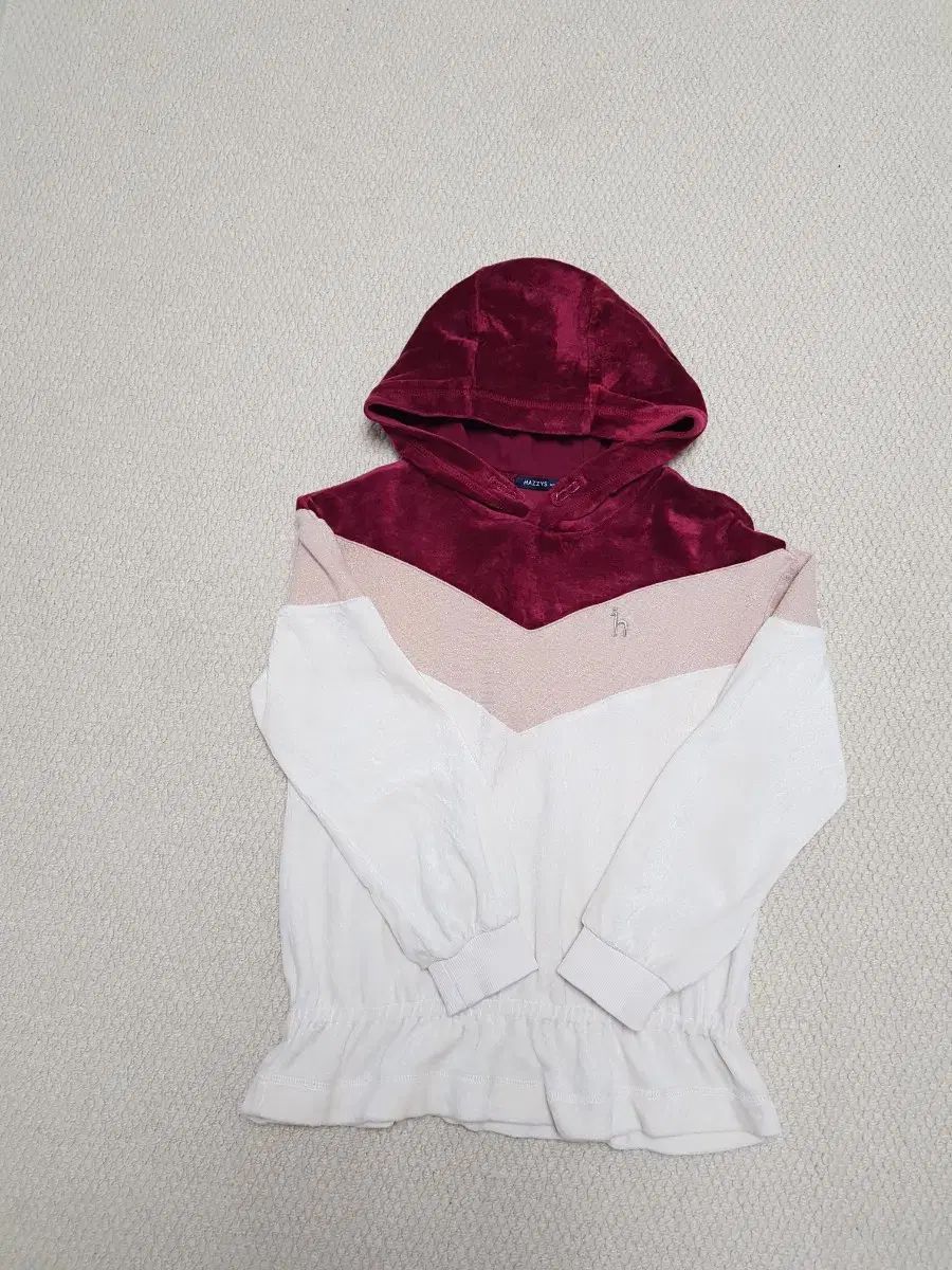 HAZZYS へジス ベロア 上下セット セットアップ 130