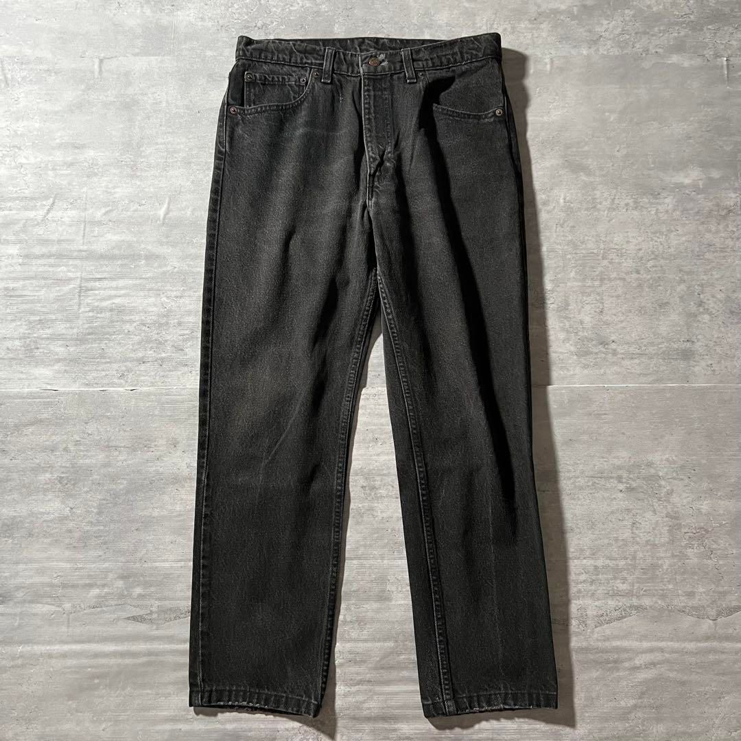 Levi's / 512 90's- カナダ製 black denim pants size 34×32【カナダ製