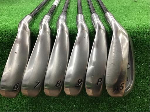 中古】 つるや AXEL ZX HM 7S アイアンセット IR AXEL ZX HM