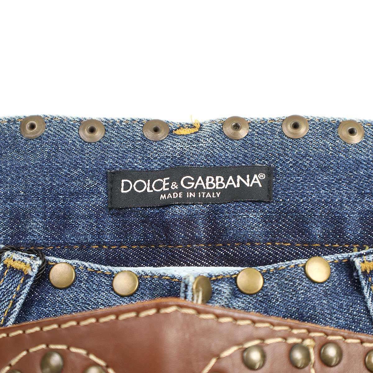 【美品】D&G ドルチェ&ガッバーナ　デニム　ベスト ドルチェアンドガッバーナデニムベスト - メルカリ