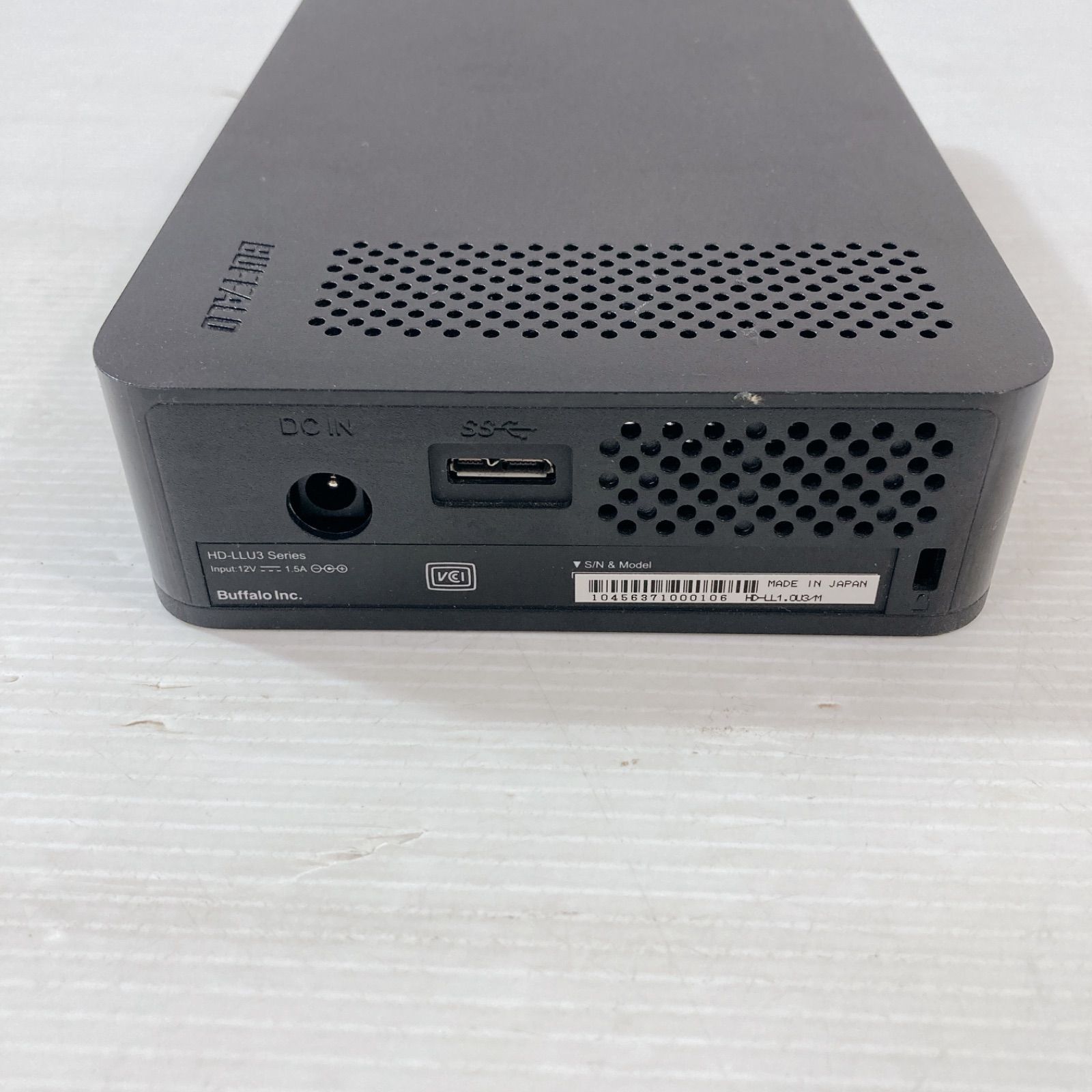 BUFFALOバッファロー 外付けHDD HD-LLU3 1TB ドライブステーション