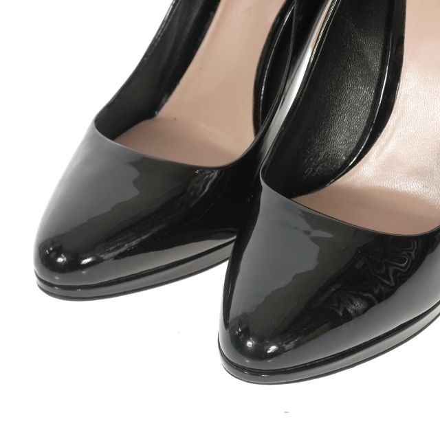 ミュウミュウ miumiu ハイヒール エナメルパンプス シューズ 靴