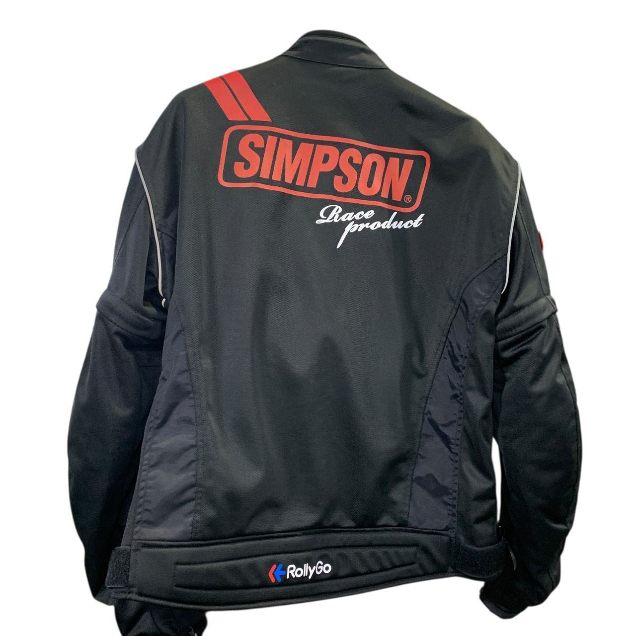 ♪3317 SIMPSON シンプソン NSM-2203 ライダース メッシュジャケット 春夏モデル LWサイズ