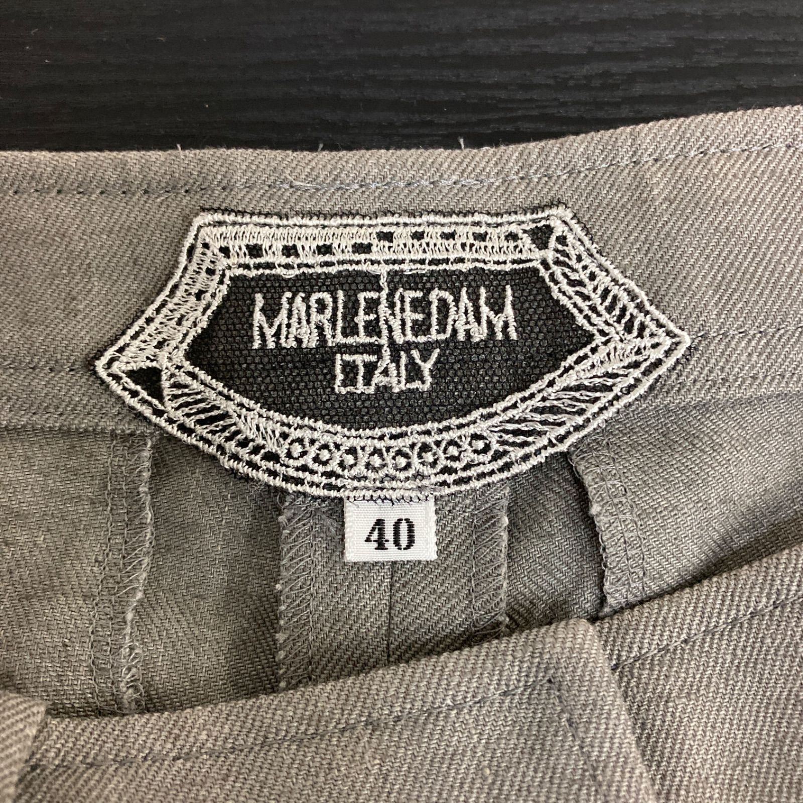 MARLEDAM パンツ カジュアルパンツ スラックス グレー メンズ レディース 40サイズ CB643 DECORATOM_COM_BR