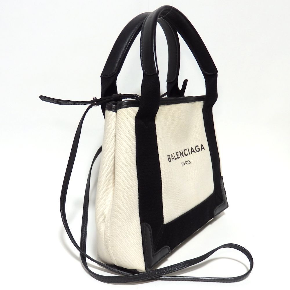 95%OFF!】 BALENCIAGA ネイビー カバスXS 2WAY ショルダーバッグ