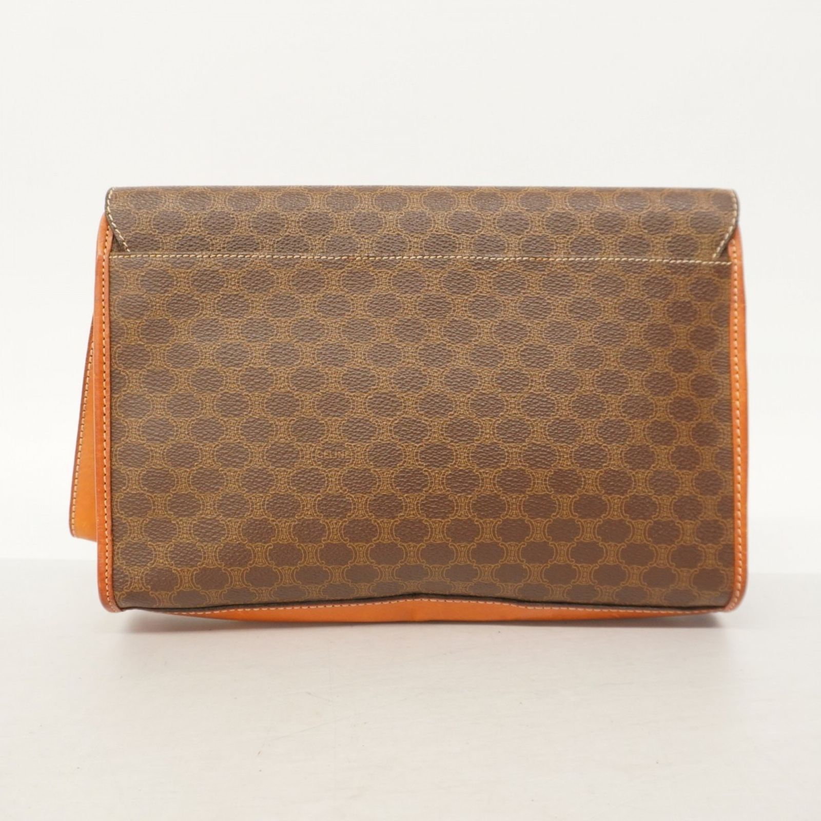 CELINE セリーヌ マカダム クラッチバッグ ブラウン セリーヌ(Celine) セリーヌ クラッチバッグ マカダム ブラウン