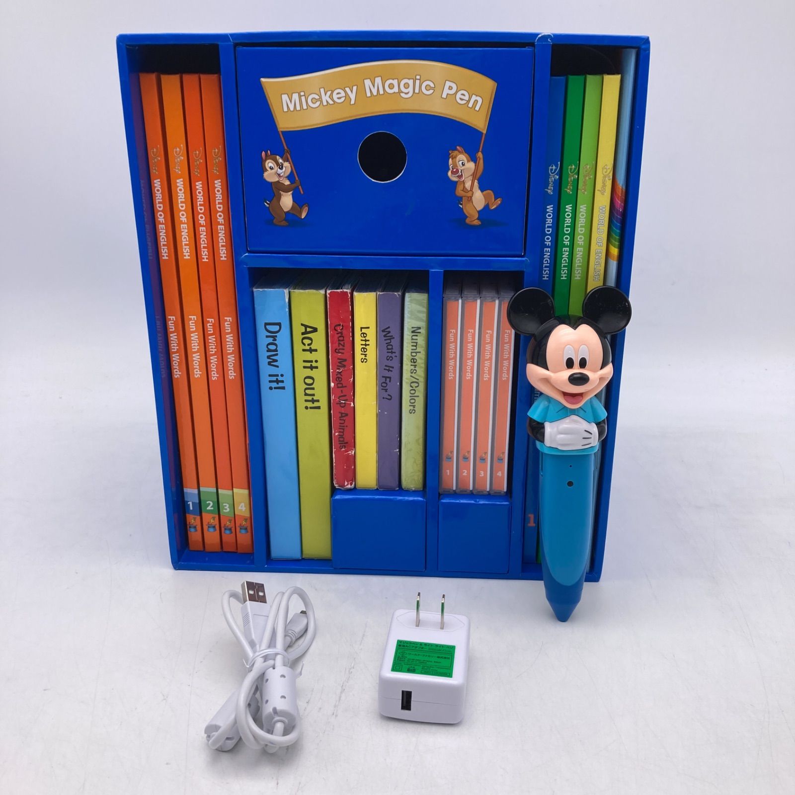 2020年 ミッキーマジックペンセット リニューアル ディズニー英語システム DWE Disney ワールドファミリー 305236