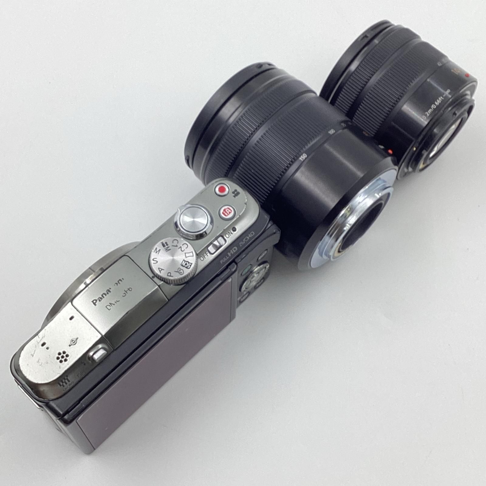 Panasonic デジタル一眼 LUMIX DMC-GF6W-K ダブルズームレンズキット