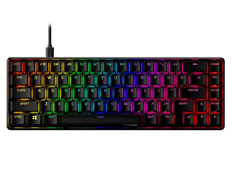 4営業日で発送 ハイパーエックス HyperX 4P5D6AA ABA ゲーミングキーボード Alloy Origins 65 英語配列 4P5D6AA ABA 有線 USB