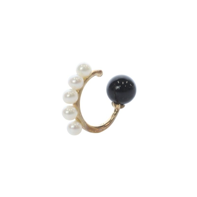 スタージュエリー STAR JEWELRY ガール イヤーカフ パール K10 ゴールド |YO17