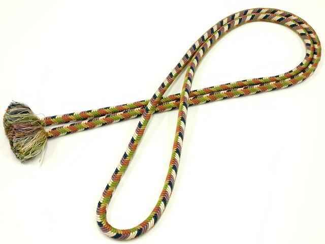 平和屋着物 上 有職組紐道明 帯締め 奈良組 宮内庁御用 国立博物館御用 東京芸術大学御用 AABA9853ay