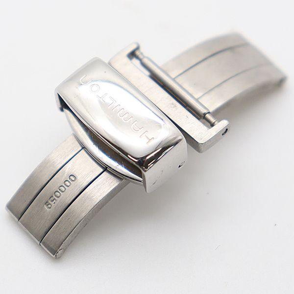 ハミルトン 000059 純正尾錠 Dバックル シルバー 14ｍｍ用 メンズ/レディース腕時計用 2000000 NSK INH