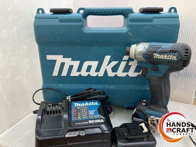 品 マキタ インパクトドライバ バッテリー2個 充電器 ケース付き TD111DSHX makita