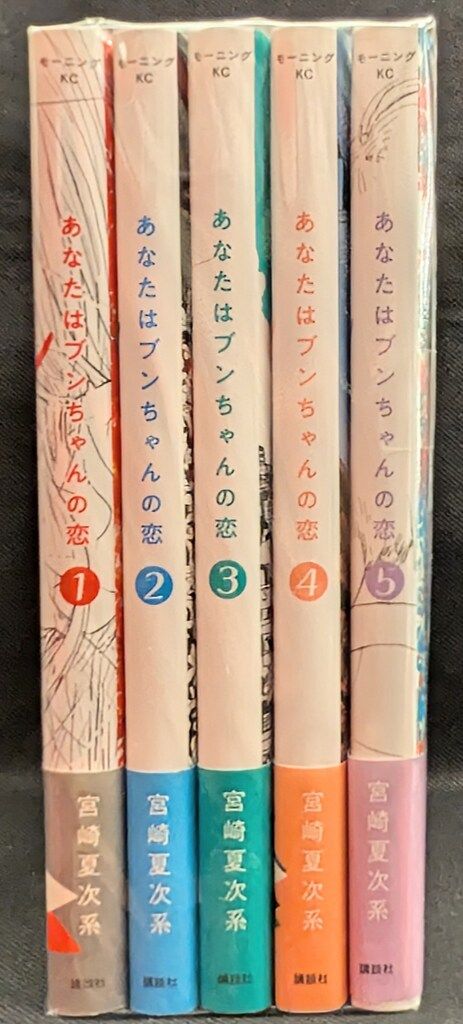 講談社 モーニングKC 宮崎夏次系 あなたはブンちゃんの恋 全5巻 初版