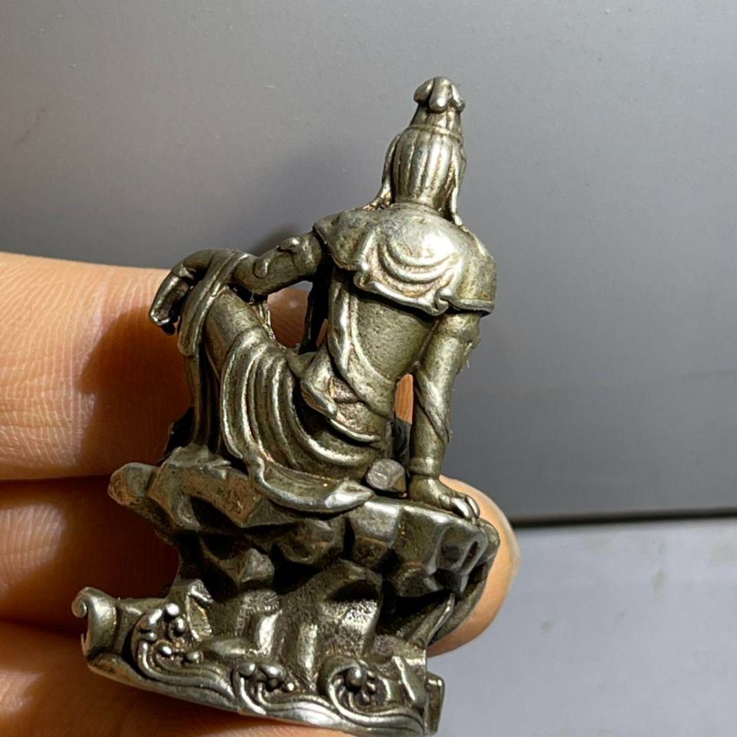 自在観音仏像 工芸品 置物