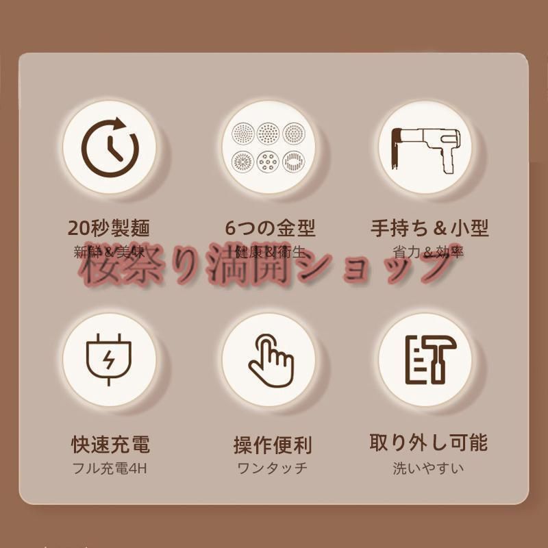6つの金型